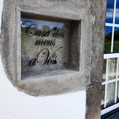 Casa Dos Meus Avos Mar & Semesterbostad Biscoitos (Terceira)